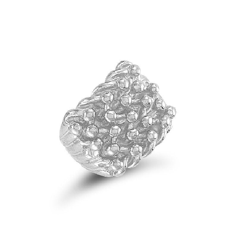 Classic Sterling Silver Keeper Ring